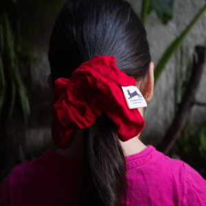Scrunchie rojo